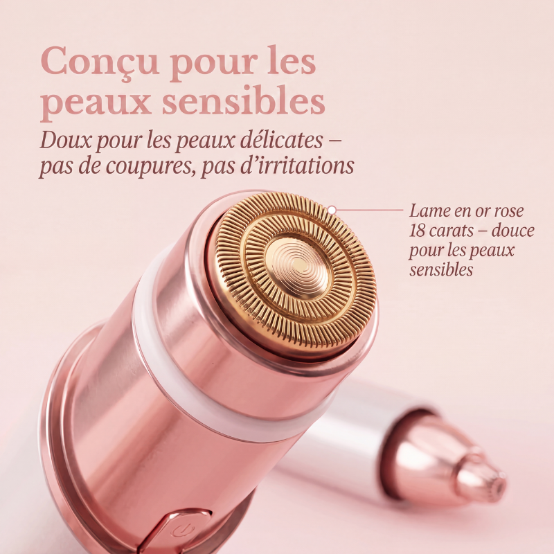 Epilateur visage et sourcils 2 en 1