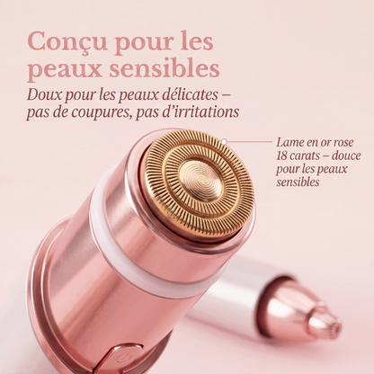 Epilateur visage et sourcils 2 en 1