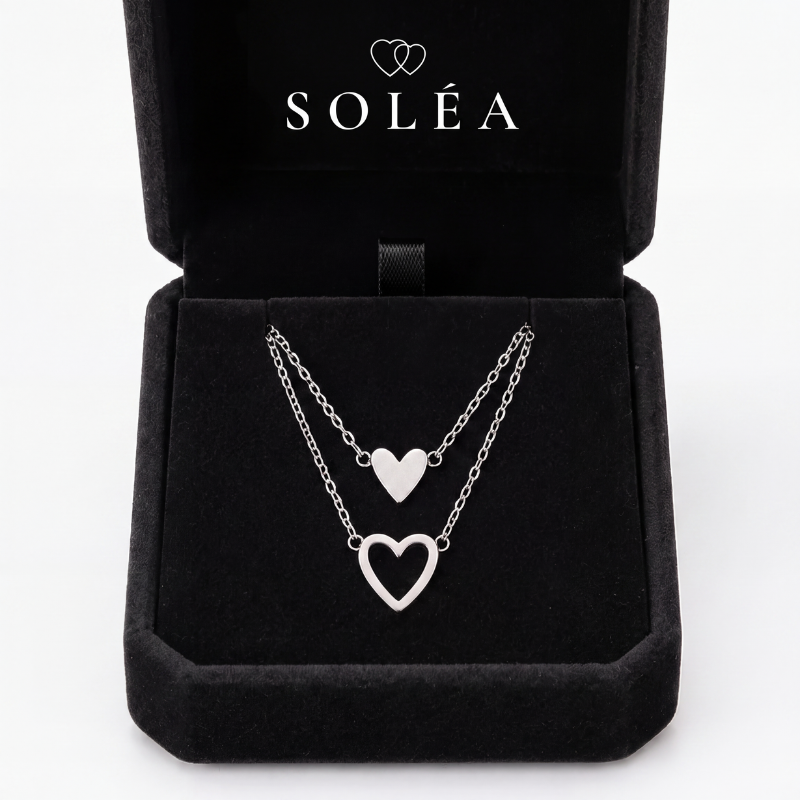Mother-Daughter Heart Bracelets
