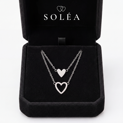 Mother-Daughter Heart Bracelets