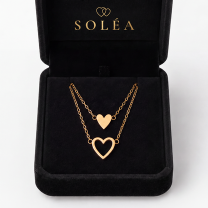 Mother-Daughter Heart Bracelets