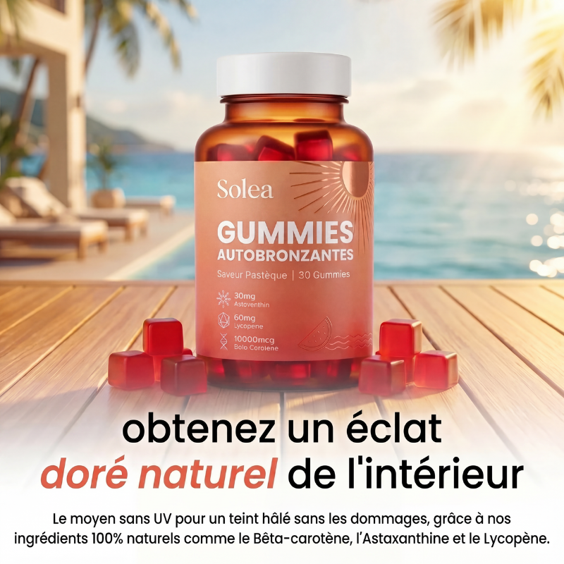 Gummies Autobronzantes - Solea™