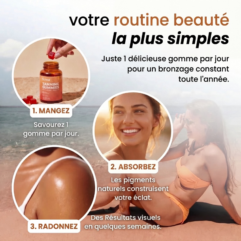 Gummies Autobronzantes - Solea™