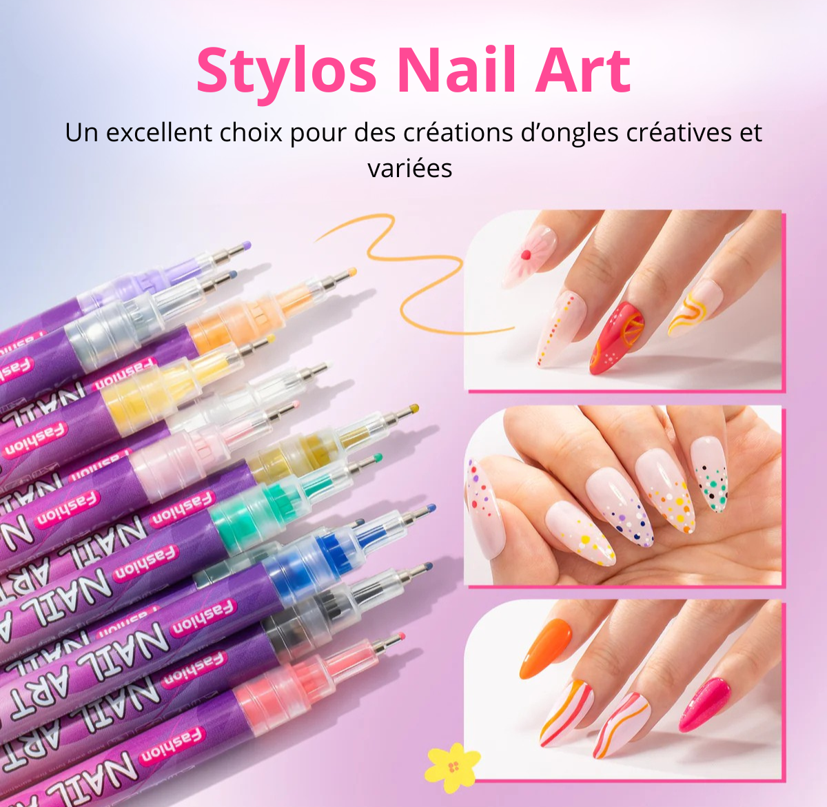 Stylos Nail Art  – Pour une manucure créative et sans effort