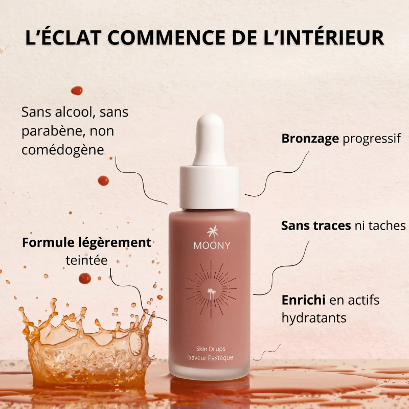 Gouttes bronzante – Moony™